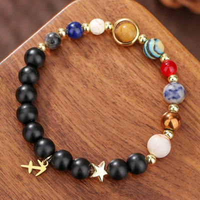 12 Constellation Handmade Bead Bracelet for Male and Female Couples
