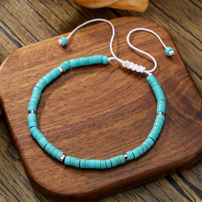 Bohemian Turquoise Emperor Stone Couple Bracelet