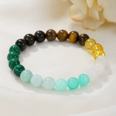 Crystal Obsidian Couple Lucky Bracelet