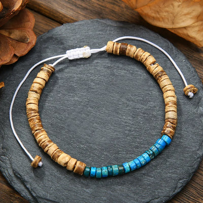 Bohemian Turquoise Emperor Stone Couple Bracelet
