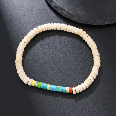 Bohemian Turquoise Emperor Stone Couple Bracelet